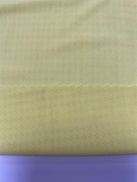 GZ-YXYF 6025# Ice silk plum blossom point Width: 160CM Weight: 170GSM Composition: 13% spandex 87% nylon Moisture wicking back view